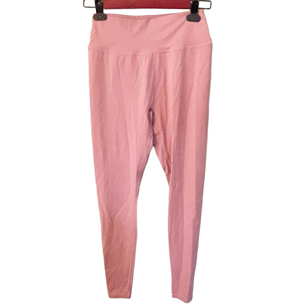 Women's Pink High-Rise Active Leggings